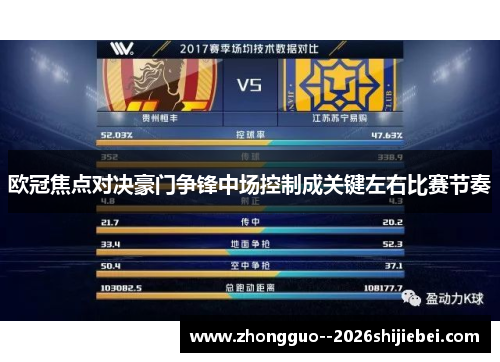 欧冠焦点对决豪门争锋中场控制成关键左右比赛节奏